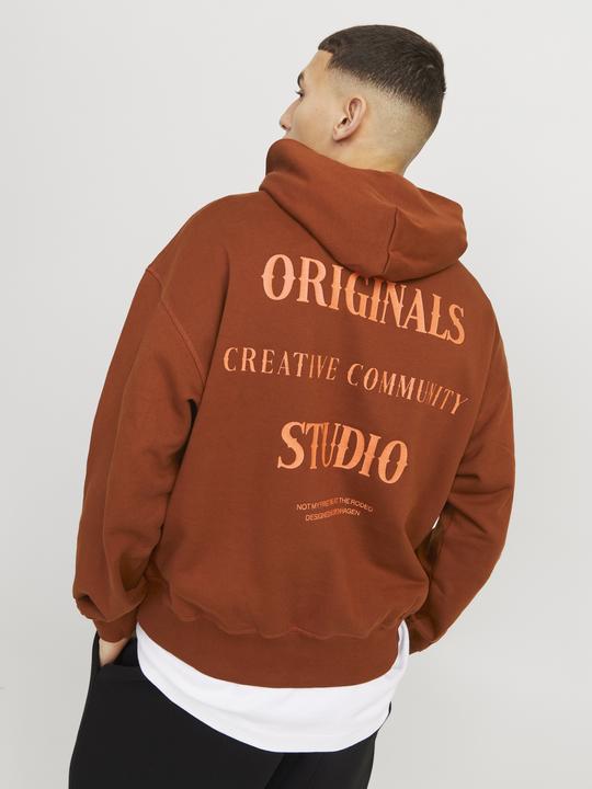 Actual product image Jack & Jones Joraustin Font Sweat Hood Styd Aw24 (L)
