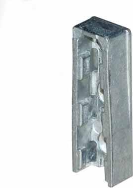 Productafbeelding BMB Stevige connector Massief F Zamak 52 mm (Aansluitende fitting, 100 Pcs.)