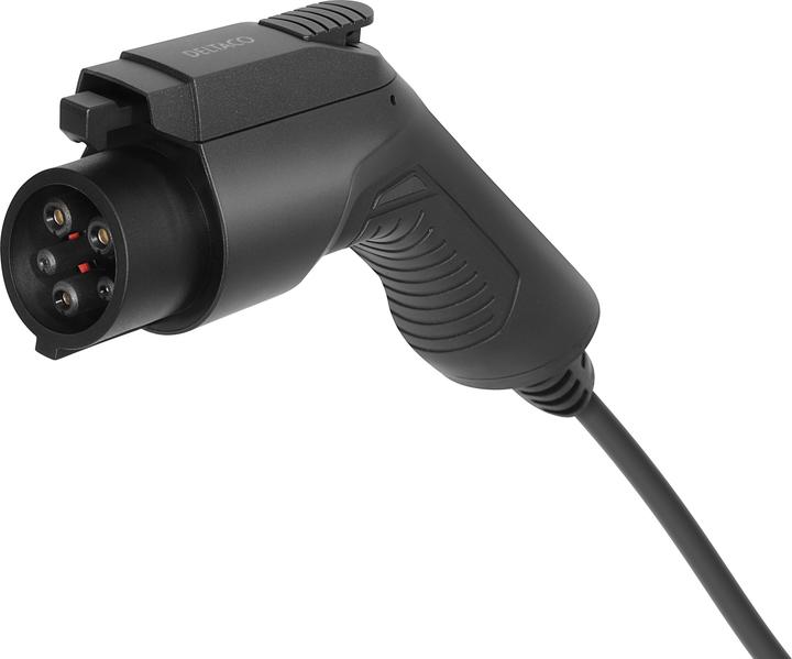 Produktbild Deltaco e-Charge kabelis Mode2, Schuko - tipas1,, 1,5+ / EV-1126 (5.50 m)