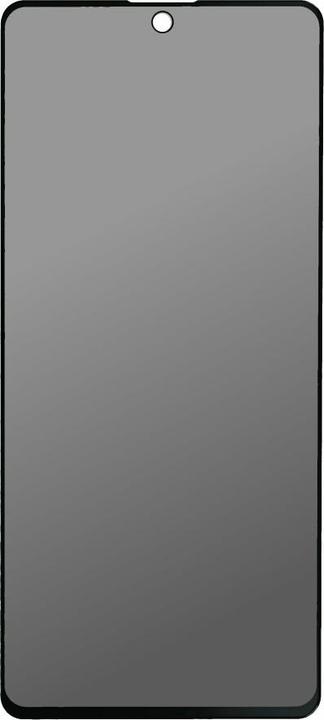 Actual product image prio 3D Anti-Spy Tempered Glass for Samsung A71 black (1 Piece, Samsung Galaxy A71)