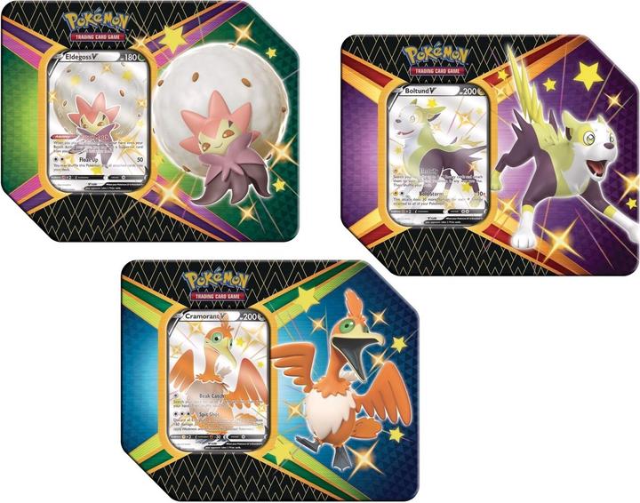 Produktbild Pokémon Shining Fates - V-Tin Set (Englisch)