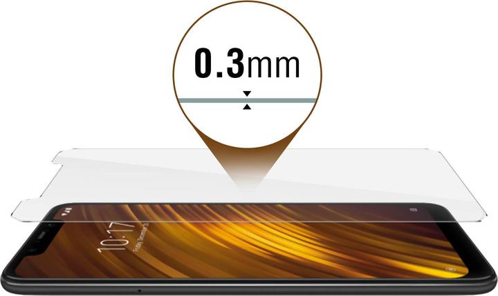 Image du produit Avizar Film clair comme du cristal, protection d'écran en verre (2 pièce(s), Xiaomi Pocophone F1)