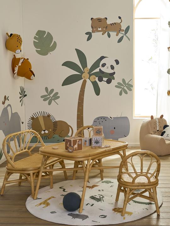 Produktbild Vertbaudet Kinderzimmer Sitzbank aus Rattan BOHO (Kindersitzgruppe)