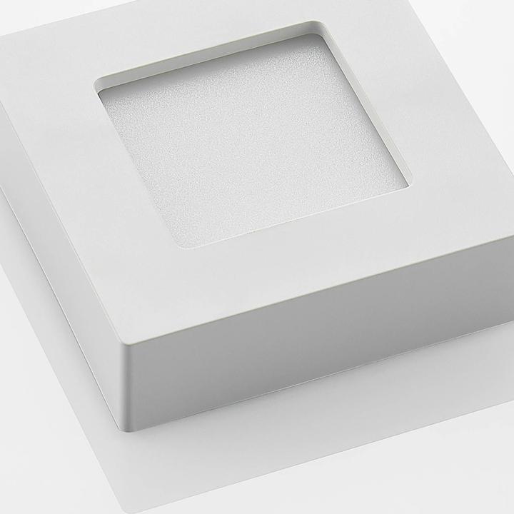 Produktbild Prios Alette LED-Deckenleuchte, weiss, 12,2 cm (705 lm)
