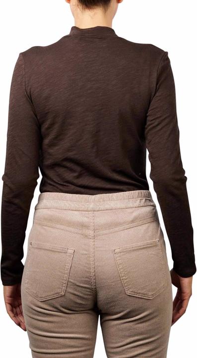 Immagine prodotto Marc O'Polo T-Shirt a manica lunga collo alto noce profondo (S)