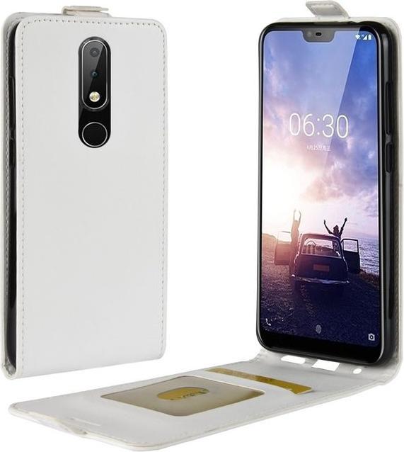 Actual product image MU Classic Crazy Horse Leather Flipcase Series (Nokia 5.1 Plus)