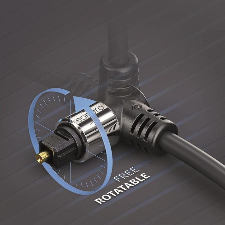 Produktbild Sonero Audio-Kabel Toslink - Toslink 3 m (3 m, TOSLINK)