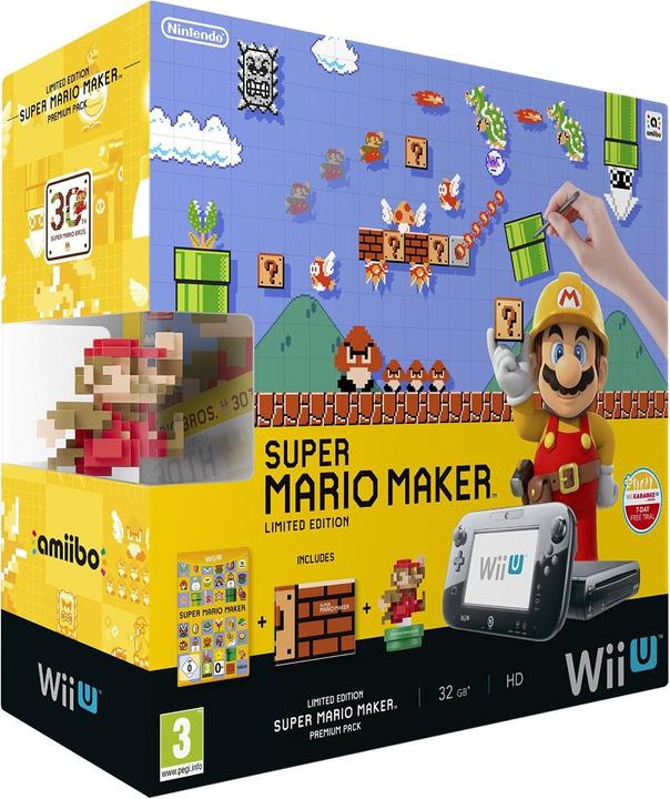 Nintendo Wii U Super Mario Maker Premium Pack
