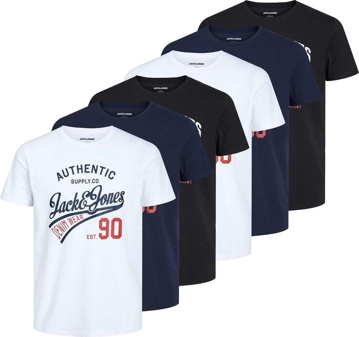 Jack & Jones Jjethan Tee Crew Neck 3pk
