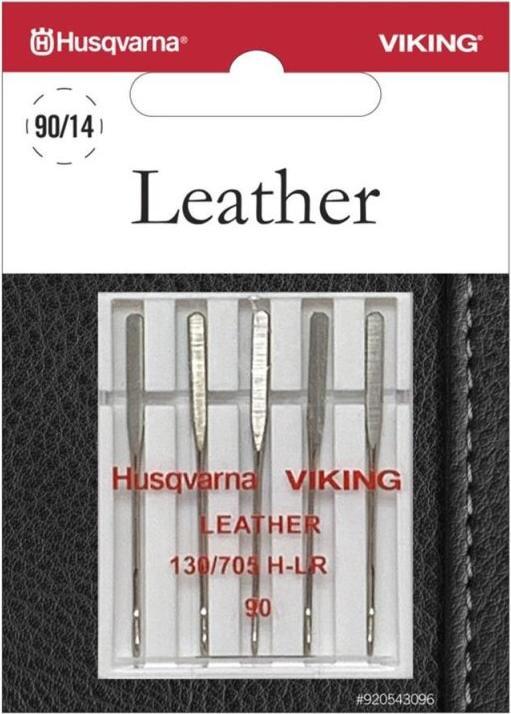 Actual product image Husqvarna Leather needle