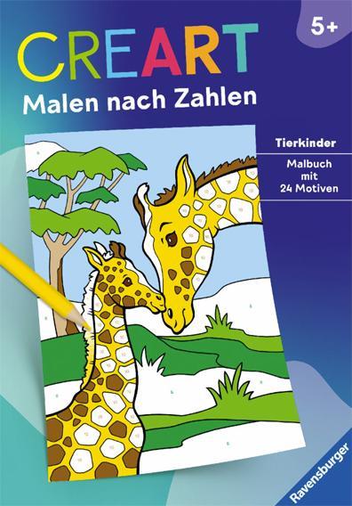 Produktbild Ravensburger CreArt Malen nach Zahlen ab 5: Tierkinder