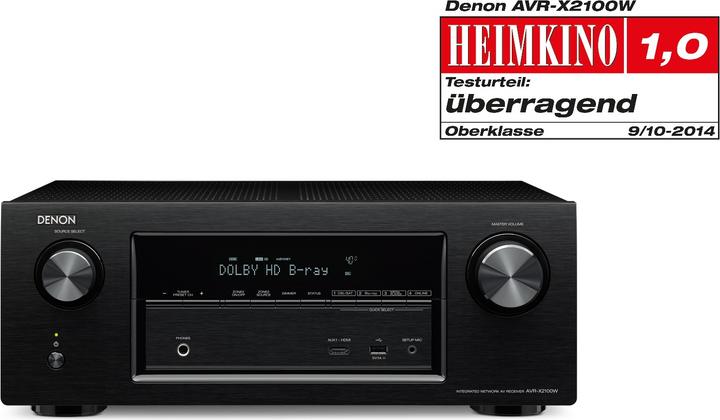 Image du produit Denon Avr-X2100w (7.2 canaux, AM, FM)