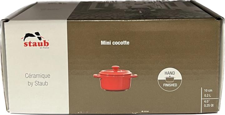 Actual product image Staub Mini Cocotte (10 cm, Casserole + Stewpot, Ceramic)