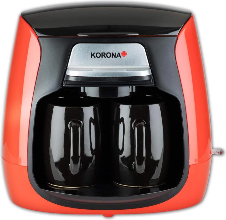 Korona 2TassenKaffeeautomatinrot