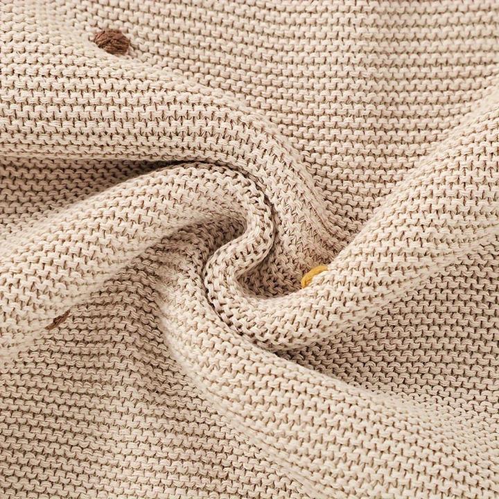 Produktbild Alopini Handcraft Crochet Ball Blanket, Kinderwagen Abdeckung Klimaanlage Decke