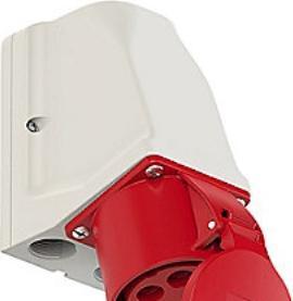 Actual product image PCE 925-6 Wall box grindable 32A 5p 6h IP44