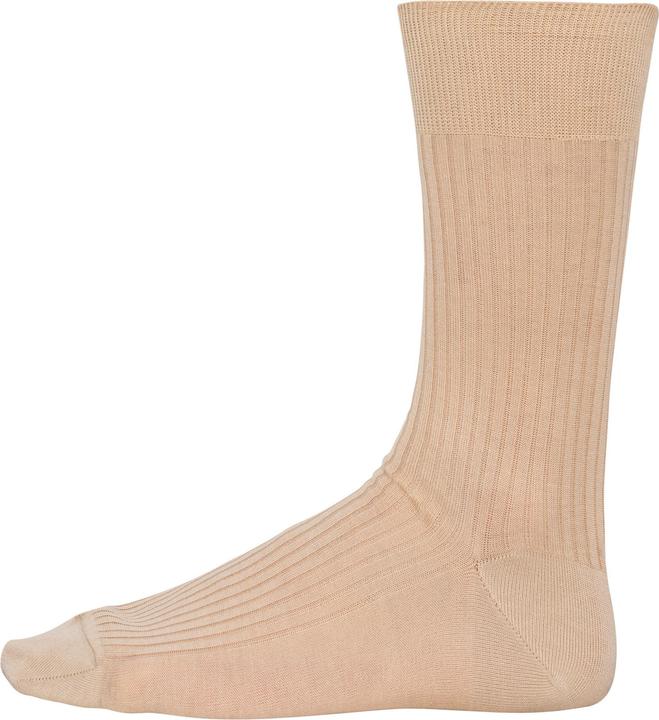 Kariban Socken aus Rib-Baumwolle 4x2 Garn d'écosse
