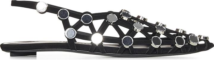 Actual product image The Attico Scarpe Basse Nero (39)