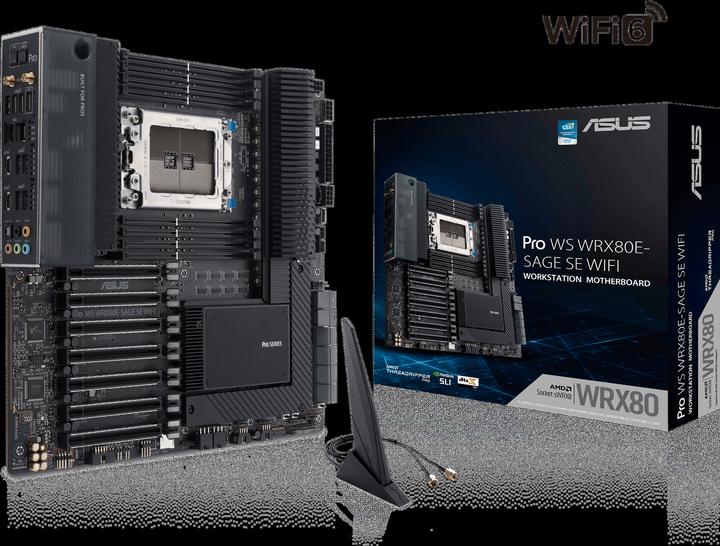 ASUS Pro Ws Wrx80e-Sage Se Wifi (sWRX8, AMD WRX80, E-ATX)