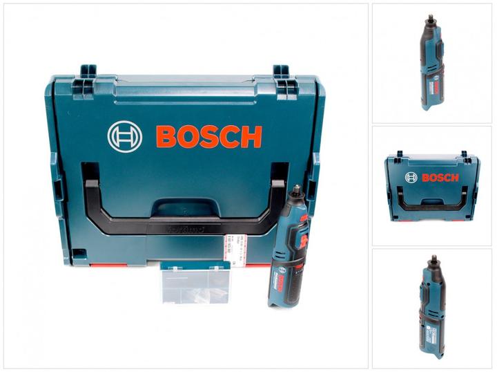 Image du produit Bosch Professional Bosch GRO 10,8V-Li Outil rotatif sans fil, solo + Coffret de transport L-Boxx (06019C5002)