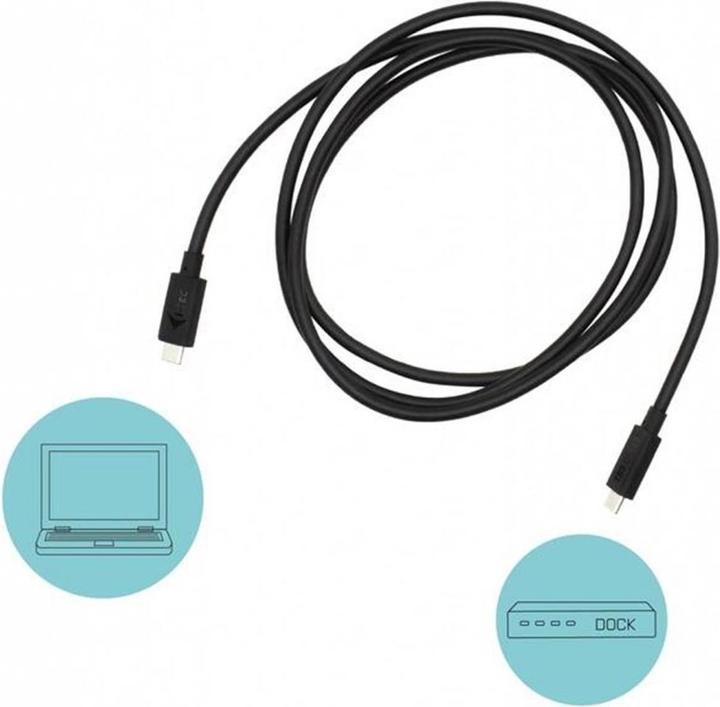 Produktbild i-tec Thunderbolt — Thunderbolt 3 (1.50 m, USB 3.1, USB 3.2 Gen 1)