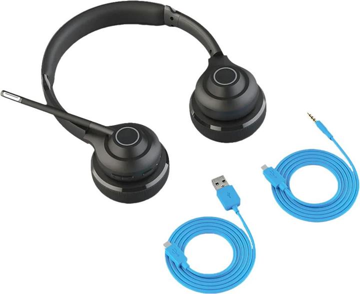 Produktbild SonidoLab Vibe On-Ear Headset Kopfhörer (Kabellos, USB-C)