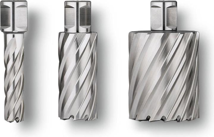 Fein Fraise à carotter HSS SPECIAL 50 avec porte-outil Weldon 3/4 in, Ø perçage 17 mm, Profondeur de cou (17 millimètres)