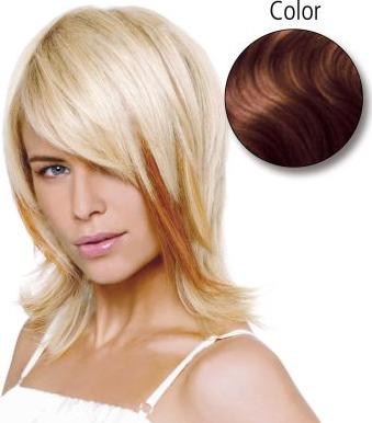 Balmain natur glatt 40 cm 18 mittelcocoblond Echthaarstr. 10 Stück (Blond, 40 cm)