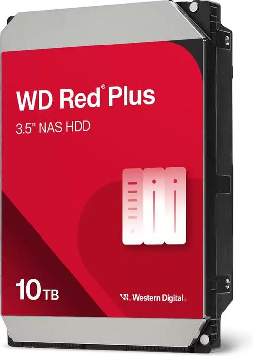 Image du produit WD Red Plus (10 To, 3.5", CMR)