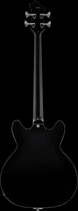 Actual product image Hagstrom Bass Guitar, Viking, Black Gloss (Electric guitar)
