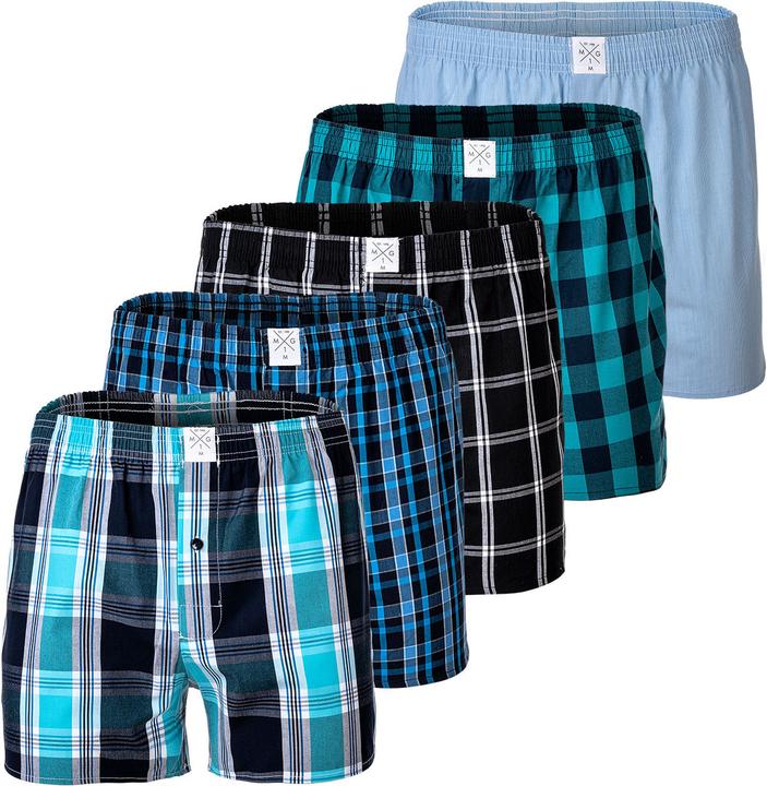 Immagine prodotto Mg-1 Boxer in tessuto Casual Loose Fit (XL, Confezione da 5 pezzi)