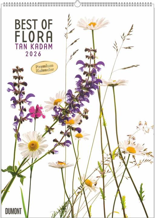 Actual product image Best of Flora 2026 - Blumen-Kalender von DUMONT- Foto-Kunst von Tan Kadam - Poster-Format 50 x 70 cm (50 x 70 cm, German)