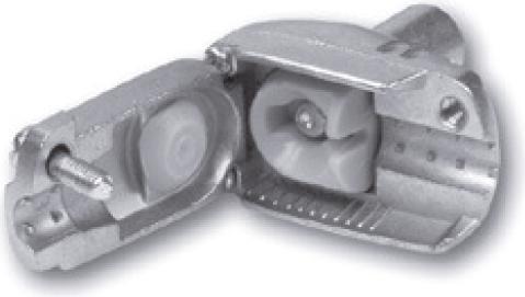 Actual product image Televes IEC right angle plug screwed cast KSW2000N (Plug socket)