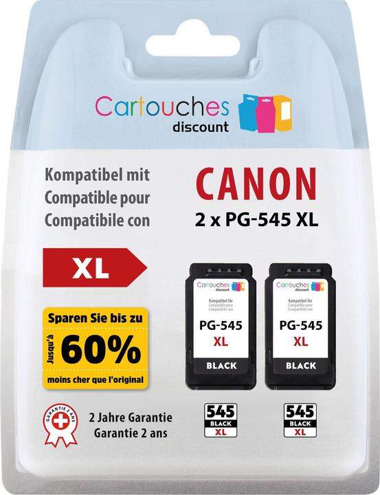 Cartouches Discount Pack Compatible Canon PG-545XL (FC)