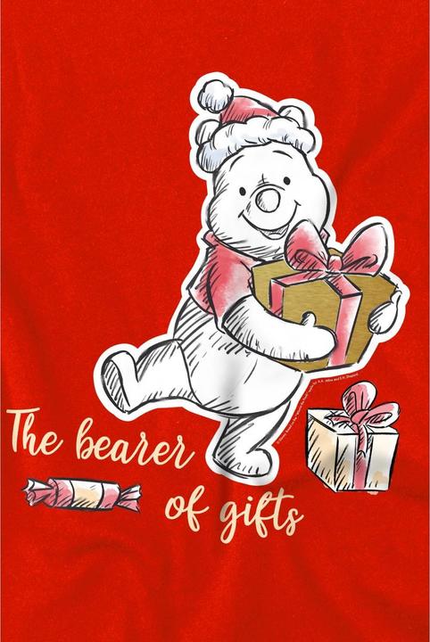 Immagine prodotto Winnie the Pooh The Bearer Of Christmas Gifts Maglietta Bambini (140)