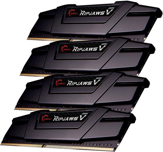 Actual product image G.Skill Ripjaws V (4 x 8GB, 3200 MHz, DDR4-RAM, DIMM)