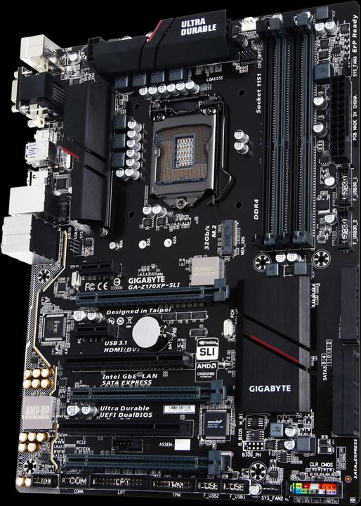 Image du produit Gigabyte Z170xp-Sli (LGA 1151, Intel Z170, ATX)