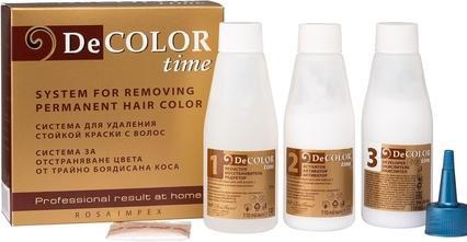 Decolor Time Hair Depigmentation System Hair Dye Remover