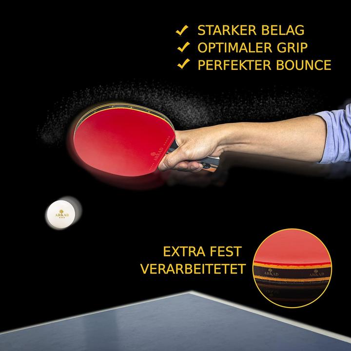Produktbild Arkad Tischtennisschläger-Set