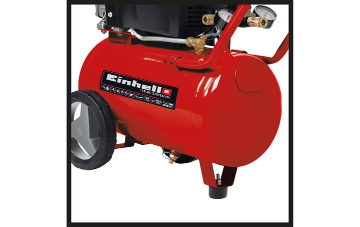 Image du produit Einhell Compresseur d'air comprimé 24 l 10 b (10 bar, 24 l)
