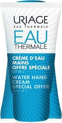 Actual product image Uriage Crème d'Eau Hand Cream 50ml - Pack of 2 (50 ml)