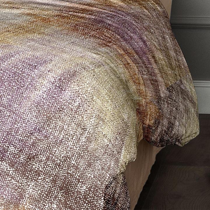 Actual product image Irisette Fluffy cotton bed linen sable orange 8550 (Bedding set, 135x200 cm + 80x80 cm)