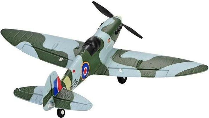 Image du produit Top-RC Warbird Mini Spitfire 450 mm, Gris, RTF (Oiseau de guerre)