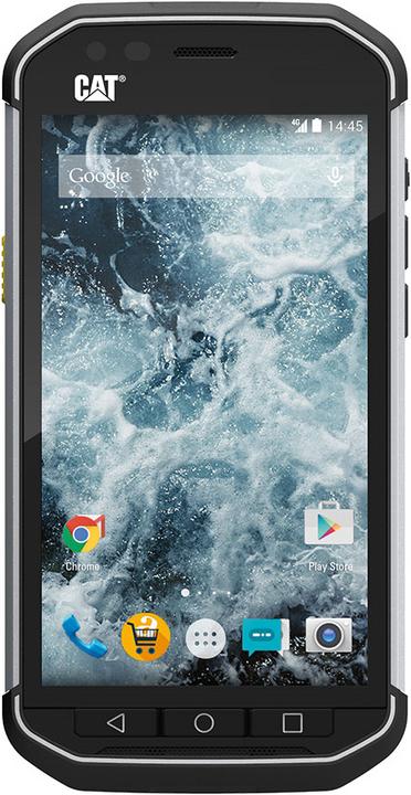 Cat S40 (16 GB, Nero, 4.70", Doppia SIM Ibrida, 8 Mpx, 4G)