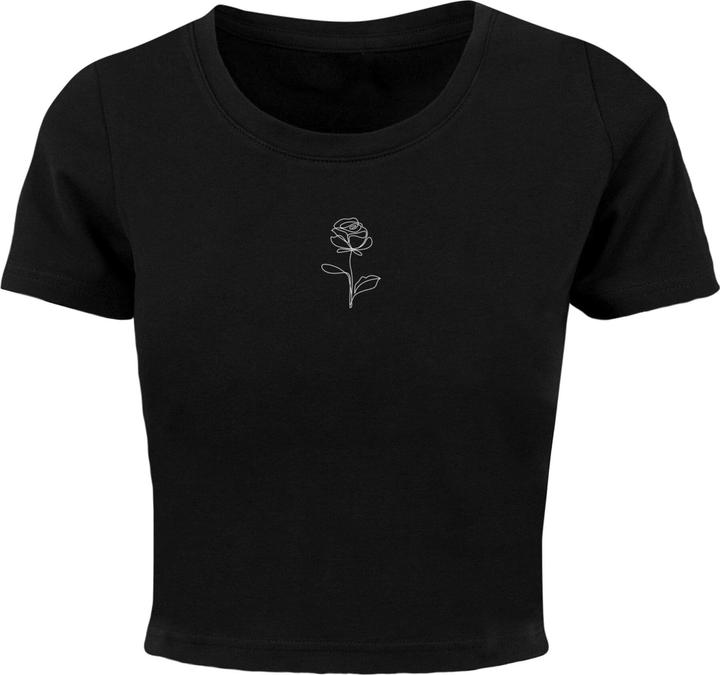 Merchcode Ladies Rose Cropped Tee - 118491 (XL)