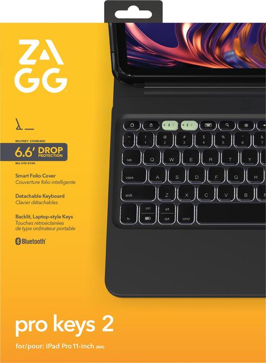 Actual product image Zagg KB ProKey 2 iPad Pro 11 M4 Bl Germa (103414666) (DE)