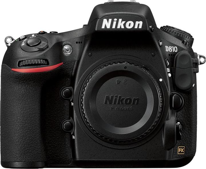 Productafbeelding Nikon D810 Body - 3 jaar Zwitserse garantie (36.30 Mpx, Volledig formaat)