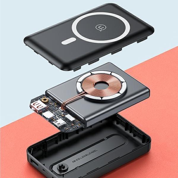 Immagine prodotto Usams Banca di potenza con ricarica veloce senza fili magnetica (10000 mAh, 22.50 W, 15 Wh)