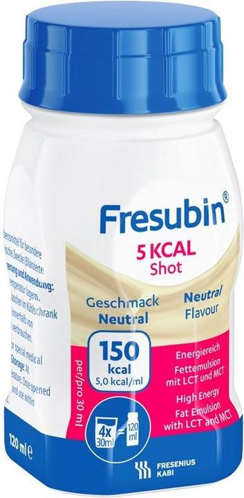 Produktbild Fresubin 5 kcal Shot Neutral (4x120ml) (Neutral, 1 x)