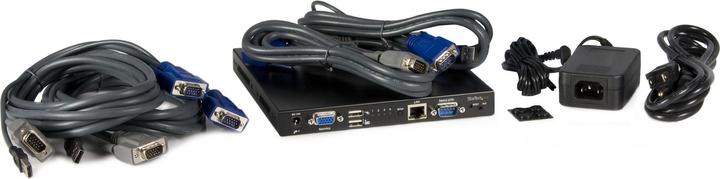 Produktbild StarTech 4 Port USB VGA Ip Kvm Switch